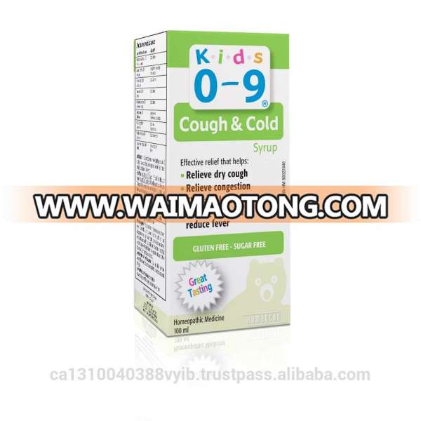 Kids 0-9 - Cough and Cold Syrup - 100 ml